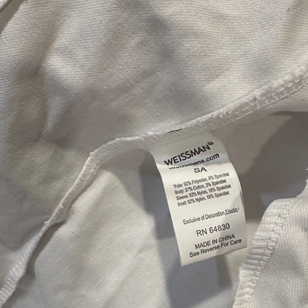 Weissman White and Black Dance Costume Set - Picture 9 of 9
